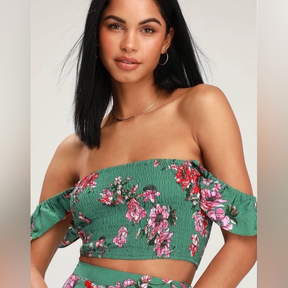 Lulus Floral Top